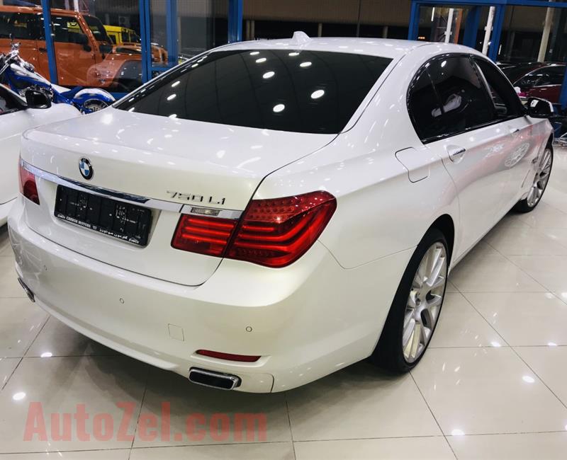 BMW 750Li, V8 - 2011- WHITE- 190 000 KM- GCC