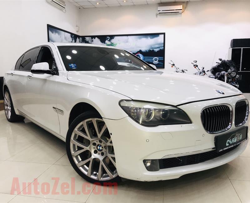 BMW 750Li, V8 - 2011- WHITE- 190 000 KM- GCC