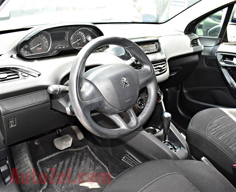 PEUGEOT  208   MODEL 2016 - GREY - 74,000KM - V4 - GCC 