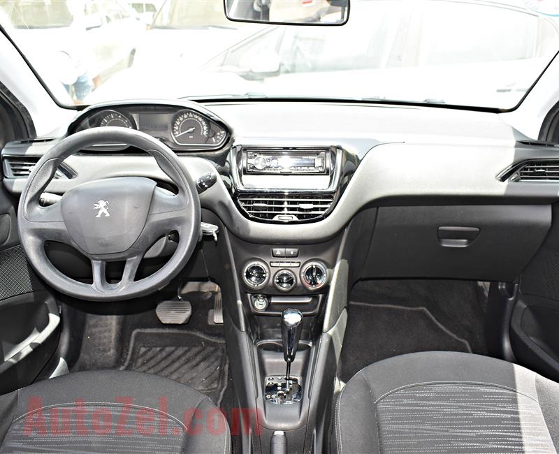 PEUGEOT  208   MODEL 2016 - GREY - 74,000KM - V4 - GCC 