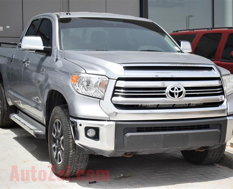 TOYOTA TUNDRA, V8- 2017- SILVER- 78 000 KM- AMERICAN SPECS