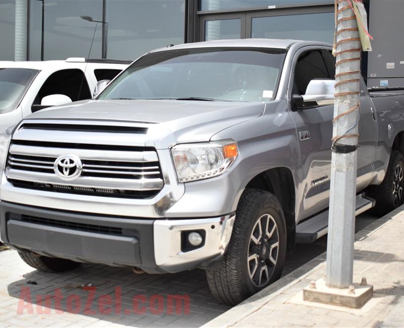 TOYOTA TUNDRA, V8- 2017- SILVER- 78 000 KM- AMERICAN SPECS