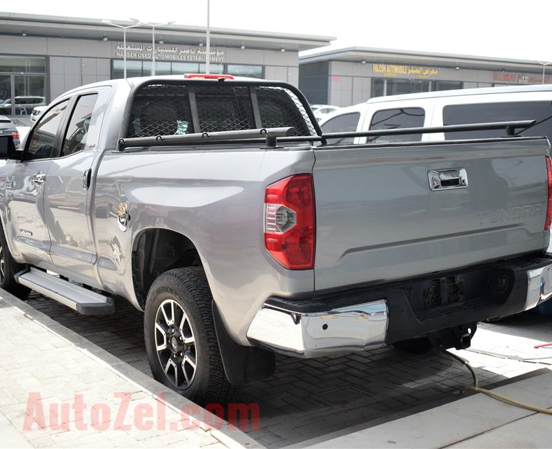 TOYOTA TUNDRA, V8- 2017- SILVER- 78 000 KM- AMERICAN SPECS