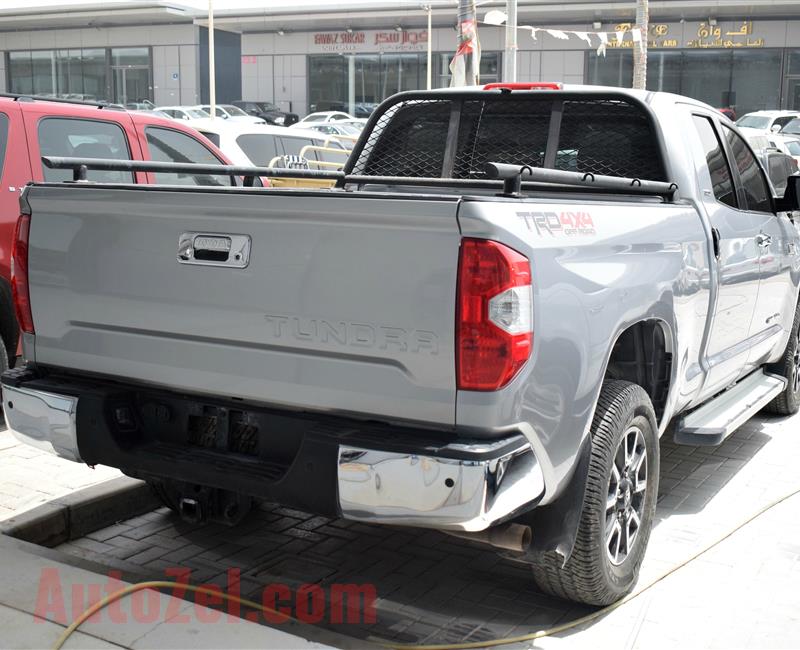 TOYOTA TUNDRA, V8- 2017- SILVER- 78 000 KM- AMERICAN SPECS