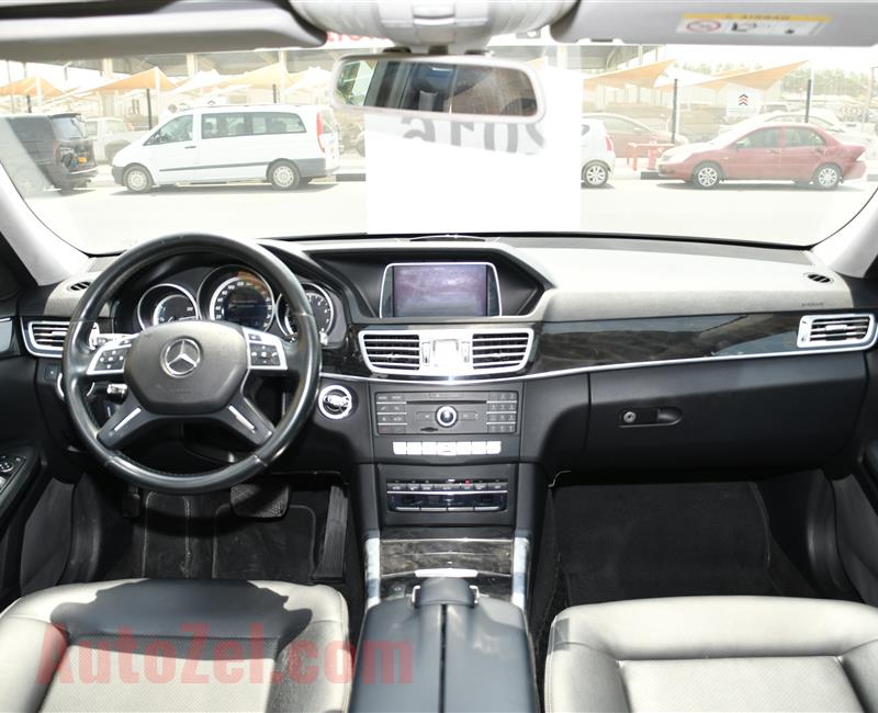 MERCEDES-BENZ E200- 2016- BLACK- 82 000 KM- GCC SPECS