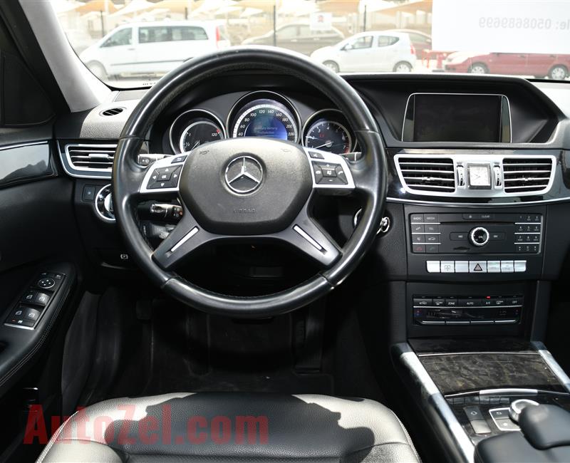 MERCEDES-BENZ E200- 2016- BLACK- 82 000 KM- GCC SPECS