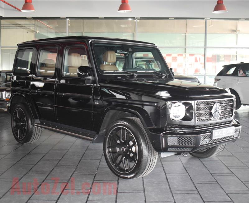 BRAND NEW MERCEDES-BENZ G500, V8- 2019- BLACK- ZERO KM- GERMAN SPECS