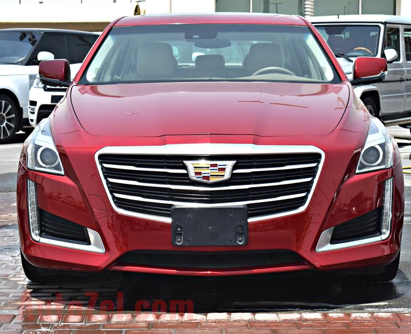 CADILAC  CTS MODEL 2013 - RED - 97,000 KM - V4 - GCC 