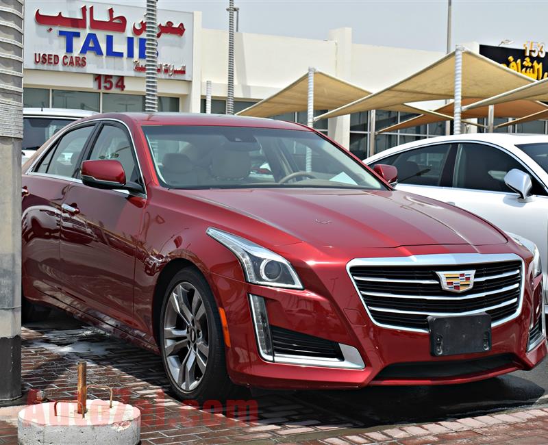 CADILAC  CTS MODEL 2013 - RED - 97,000 KM - V4 - GCC 