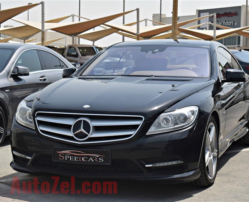 MERCEDES BENZ CL500 MODEL 2011 - BLACK - 92,000 KM - V8 - GCC 