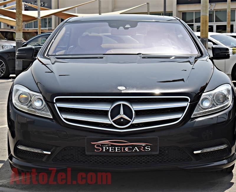 MERCEDES BENZ CL500 MODEL 2011 - BLACK - 92,000 KM - V8 - GCC 