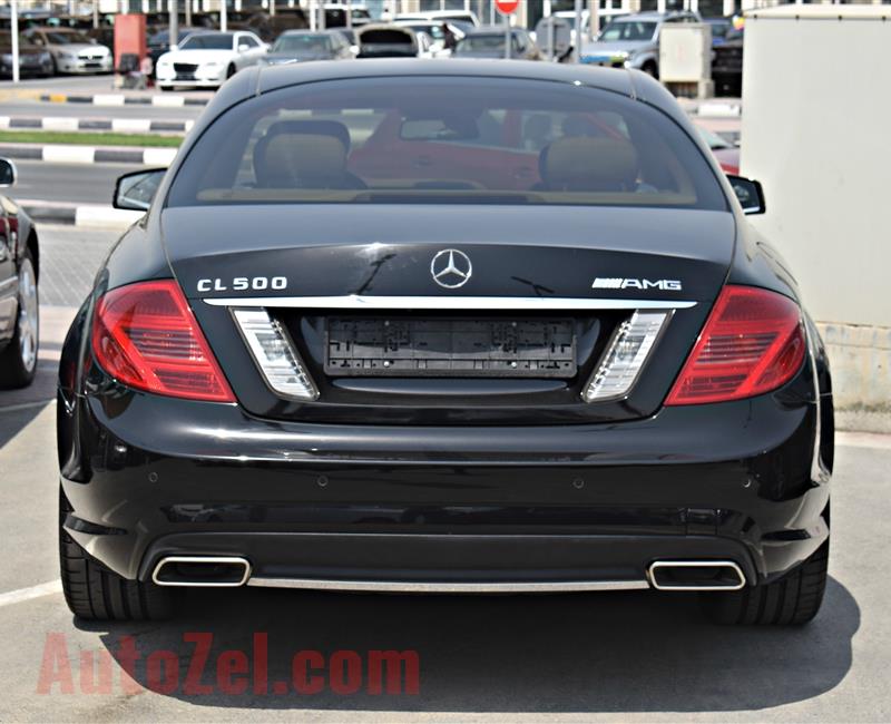 MERCEDES BENZ CL500 MODEL 2011 - BLACK - 92,000 KM - V8 - GCC 