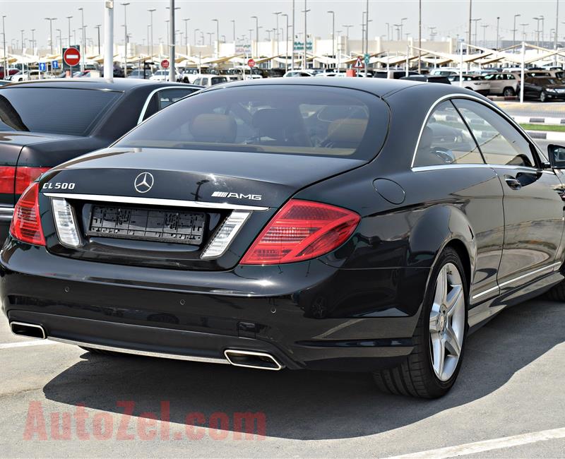 MERCEDES BENZ CL500 MODEL 2011 - BLACK - 92,000 KM - V8 - GCC 