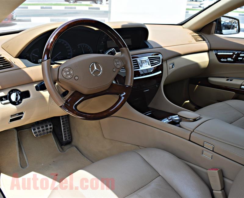 MERCEDES BENZ CL500 MODEL 2011 - BLACK - 92,000 KM - V8 - GCC 