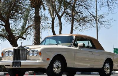 ROLLS ROYCE CORNICHE II - 1988 - V8 - AMERICAN SPECS -...