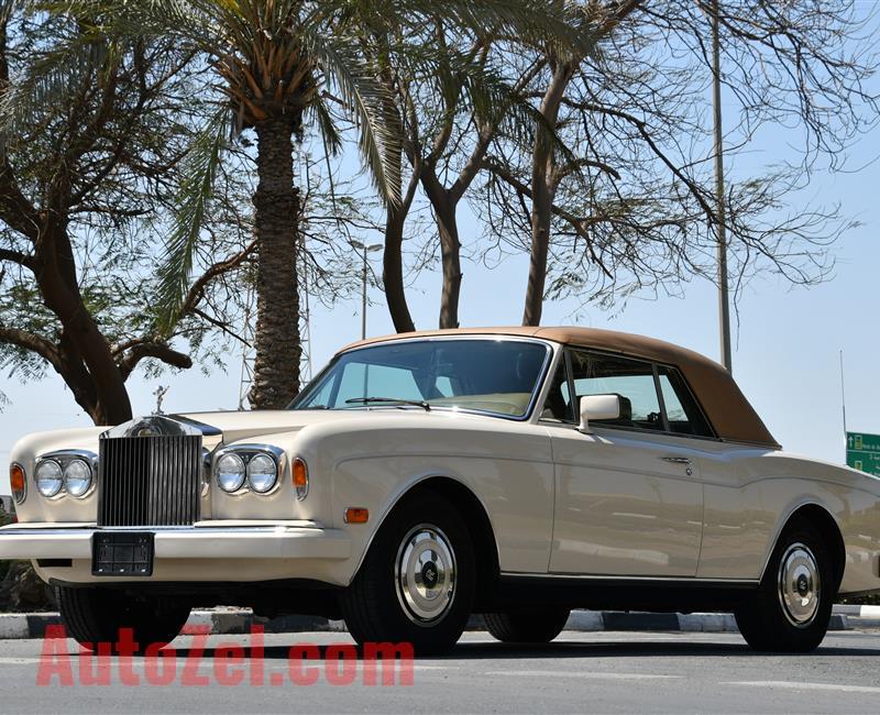 ROLLS ROYCE CORNICHE II - 1988 - V8 - AMERICAN SPECS - CONVERTIBLE