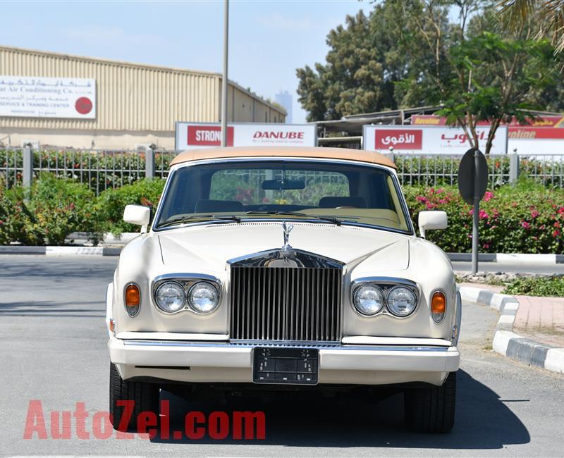 ROLLS ROYCE CORNICHE II - 1988 - V8 - AMERICAN SPECS - CONVERTIBLE