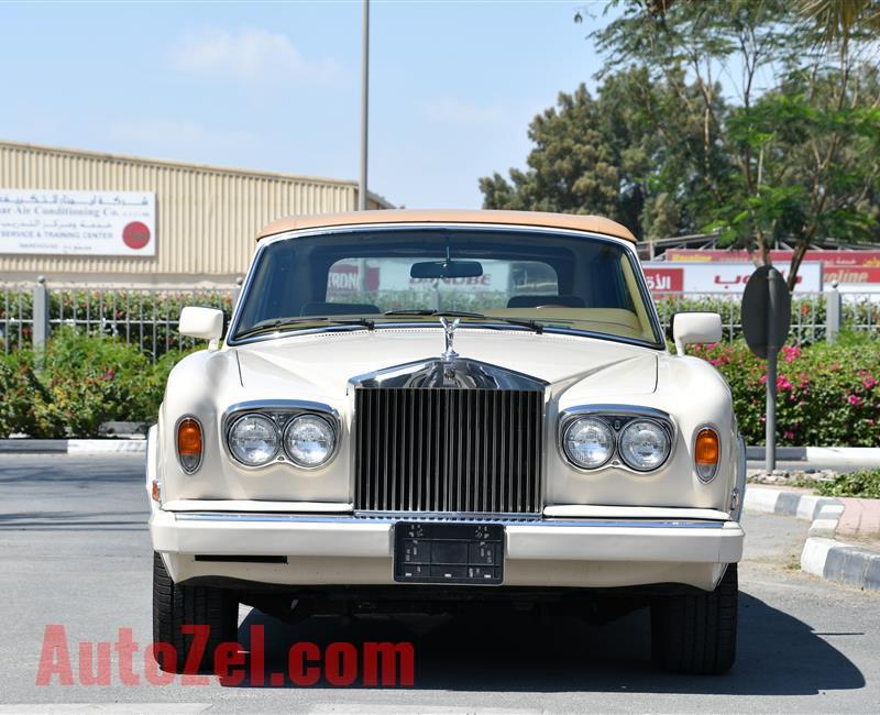 ROLLS ROYCE CORNICHE II - 1988 - V8 - AMERICAN SPECS - CONVERTIBLE