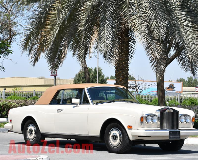 ROLLS ROYCE CORNICHE II - 1988 - V8 - AMERICAN SPECS - CONVERTIBLE