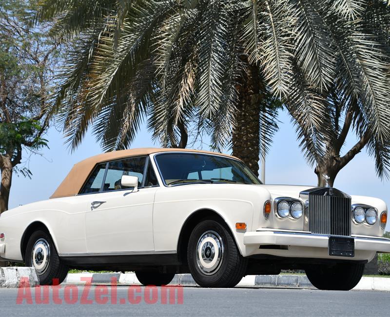 ROLLS ROYCE CORNICHE II - 1988 - V8 - AMERICAN SPECS - CONVERTIBLE