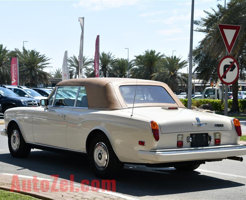 ROLLS ROYCE CORNICHE II - 1988 - V8 - AMERICAN SPECS - CONVERTIBLE