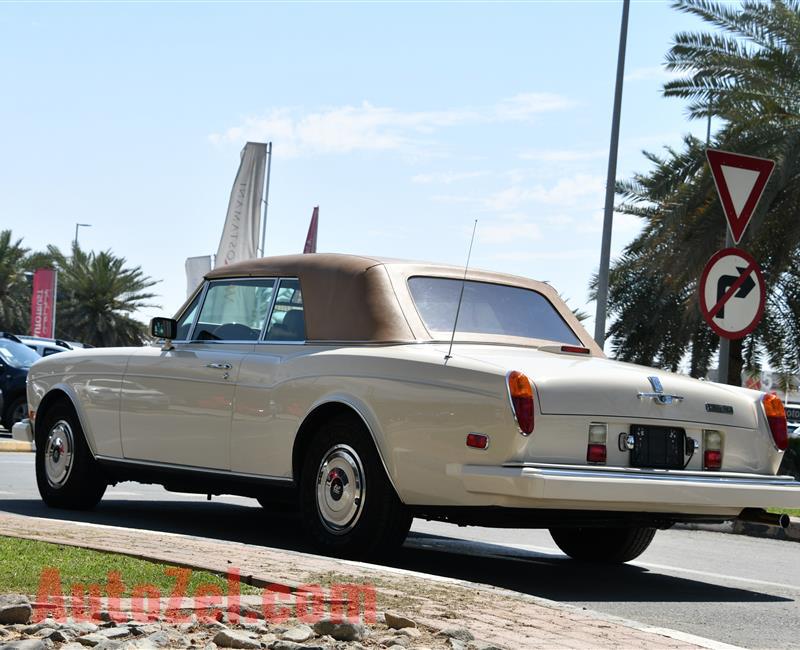 ROLLS ROYCE CORNICHE II - 1988 - V8 - AMERICAN SPECS - CONVERTIBLE