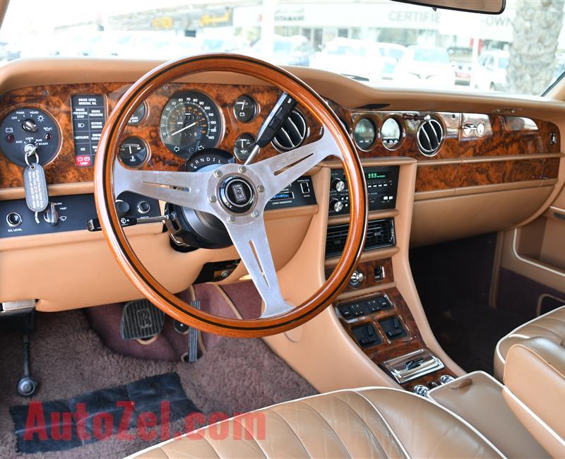 ROLLS ROYCE CORNICHE II - 1988 - V8 - AMERICAN SPECS - CONVERTIBLE