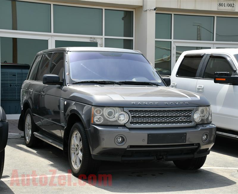 RANGE ROVER HSE, V8- 2006- GREY- 200 000 KM- GCC