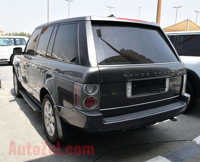 RANGE ROVER HSE, V8- 2006- GREY- 200 000 KM- GCC