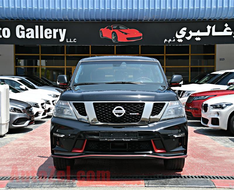 NISSAN PATROL NISMO MODEL 2017 - BLACK - 78,000 - V8 - GCC 