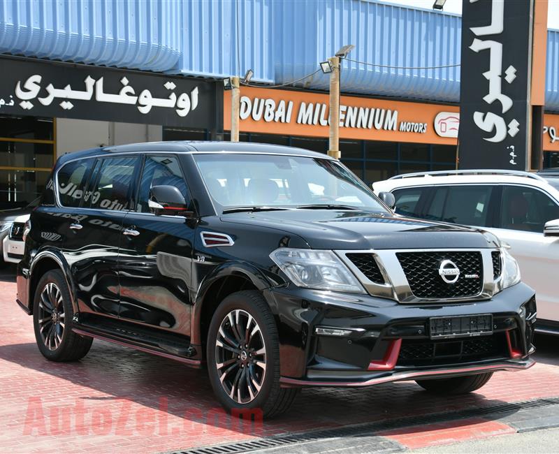 NISSAN PATROL NISMO MODEL 2017 - BLACK - 78,000 - V8 - GCC 