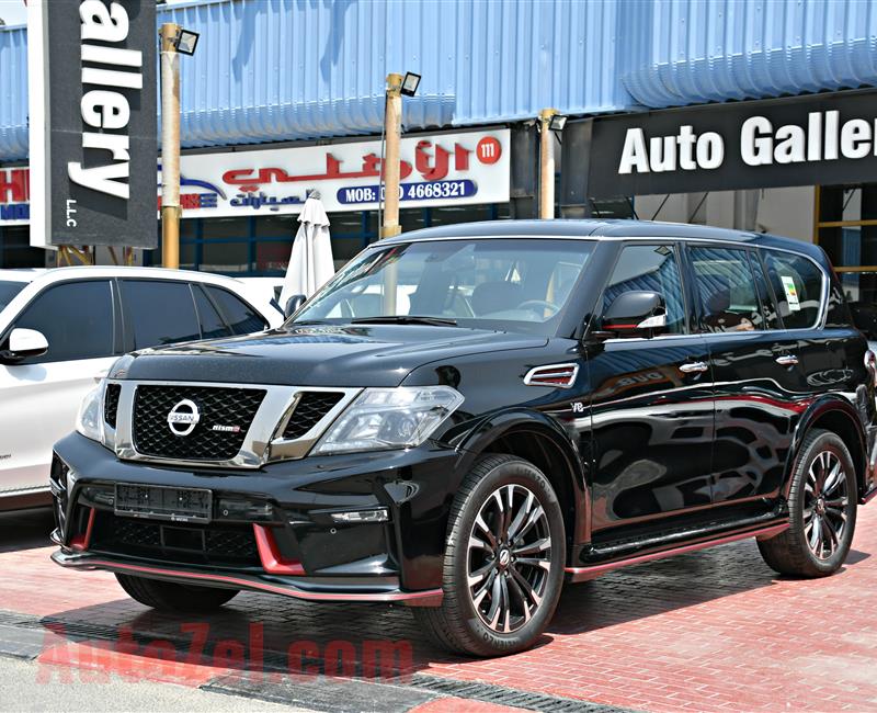 NISSAN PATROL NISMO MODEL 2017 - BLACK - 78,000 - V8 - GCC 