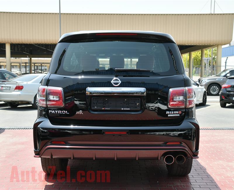 NISSAN PATROL NISMO MODEL 2017 - BLACK - 78,000 - V8 - GCC 