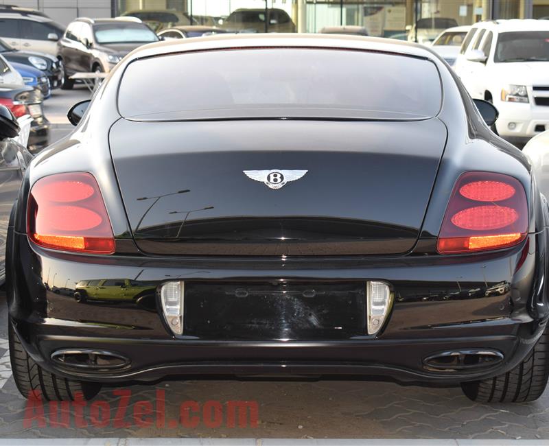 BENTLEY CONTINENTAL GT: SPEED MULLINER- 2011- BLACK- 143 000 KM- GCC