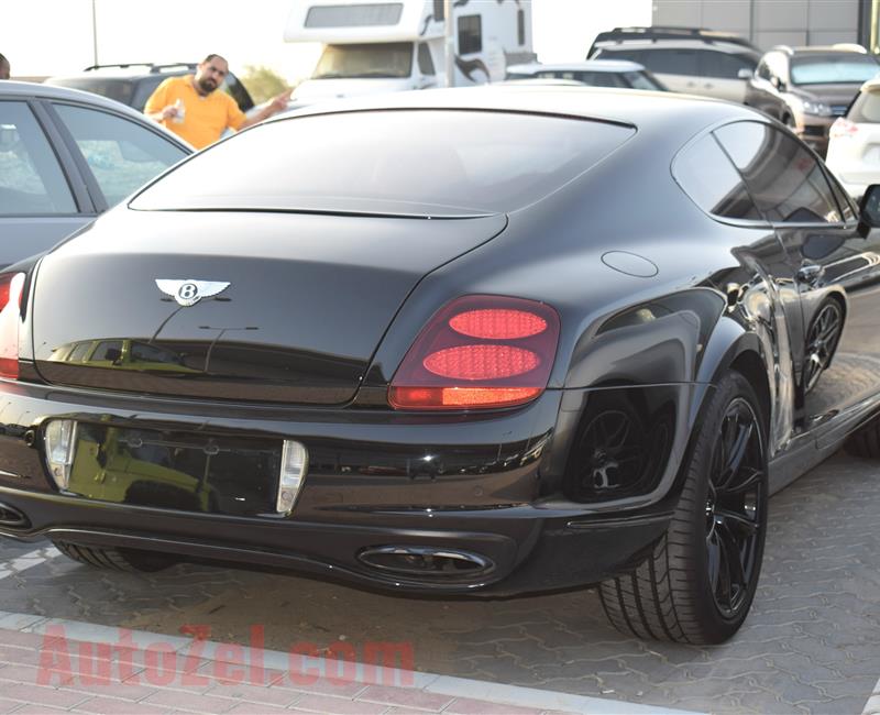 BENTLEY CONTINENTAL GT: SPEED MULLINER- 2011- BLACK- 143 000 KM- GCC