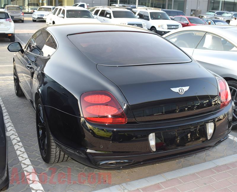 BENTLEY CONTINENTAL GT: SPEED MULLINER- 2011- BLACK- 143 000 KM- GCC