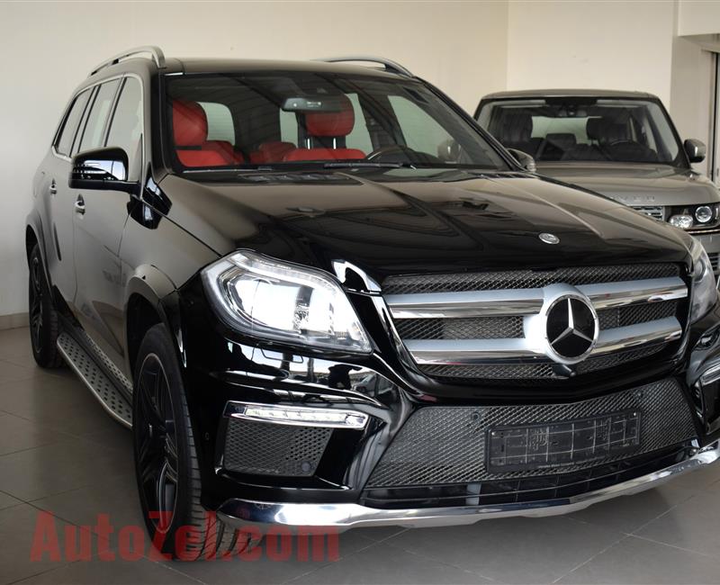 MERCEDES-BENZ GL500 AMG, 63 BODY KIT- 2015- BLACK- 140 000 KM- GCC