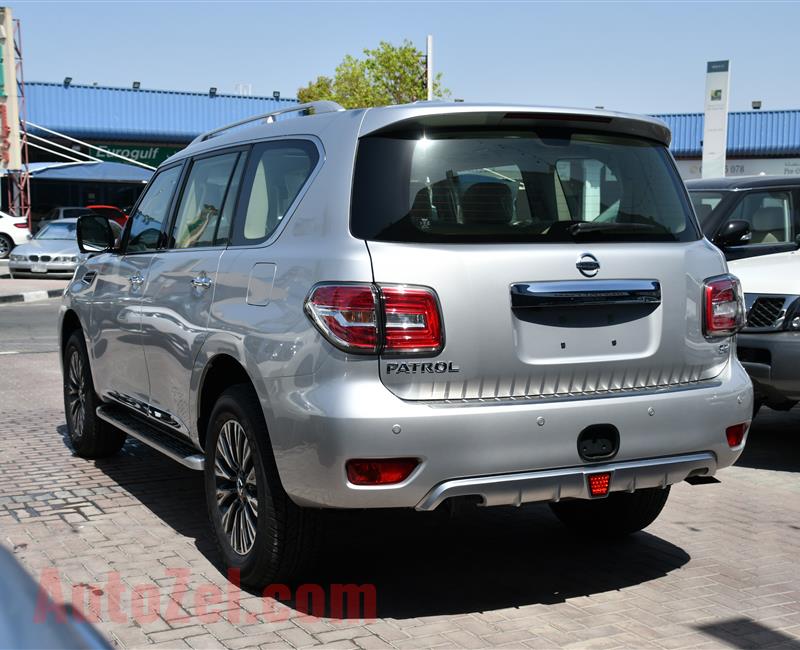 BRAND NEW NISSAN PATROL T2 PLATINUM- 2019- SILVER- ZERO KM- GCC