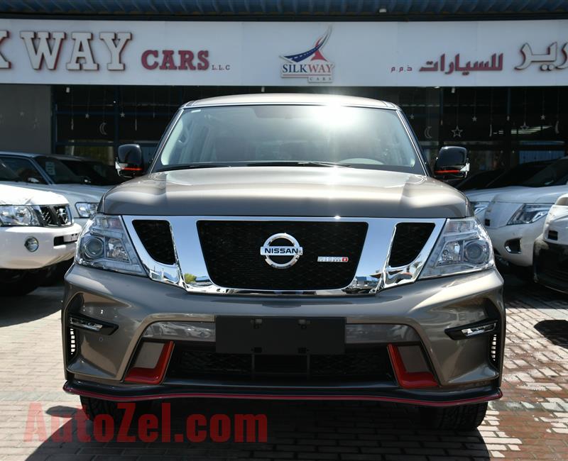 BRAND NEW NISSAN PATROL XE, NISMO KIT- 2019- BROWN/GREY- ZERO KM- GCC