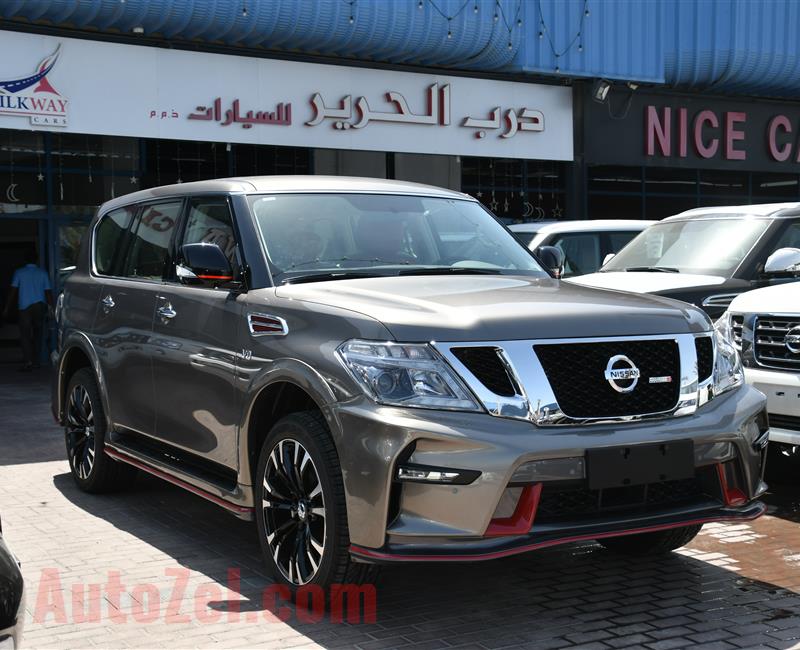 BRAND NEW NISSAN PATROL XE, NISMO KIT- 2019- BROWN/GREY- ZERO KM- GCC