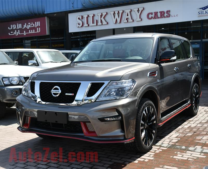 BRAND NEW NISSAN PATROL XE, NISMO KIT- 2019- BROWN/GREY- ZERO KM- GCC