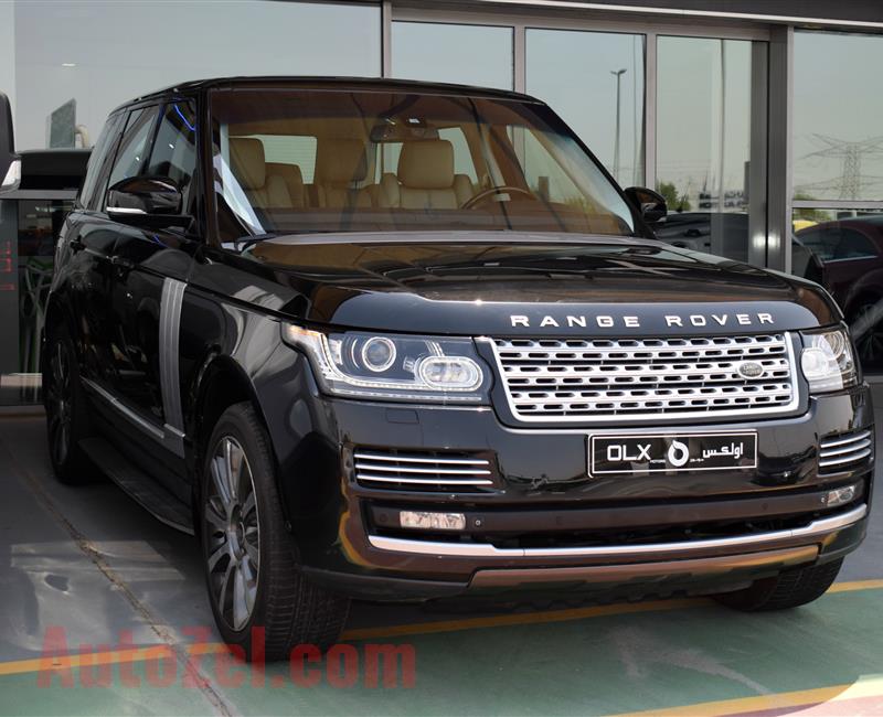 RANGE ROVER HSE- 2014- BLACK- 120 000 KM- GCC