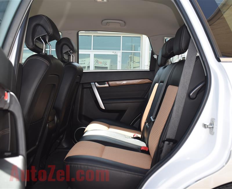 CHEVROLET CAPTIVA- 2016- WHITE- 47 000 KM- GCC SPECS