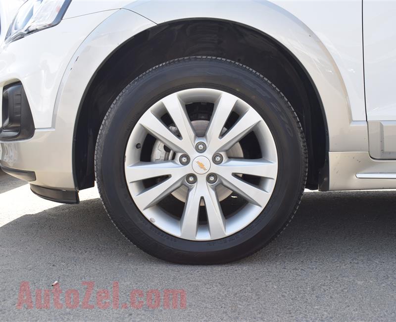 CHEVROLET CAPTIVA- 2016- WHITE- 47 000 KM- GCC SPECS