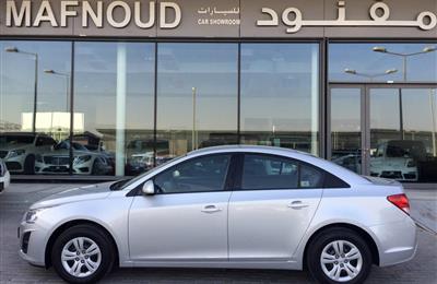 CHEVROLET CRUZE LS- 2015- SILVER- 110 000 KM- GCC