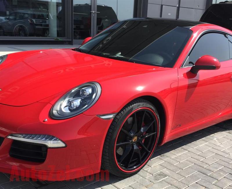 PORSCHE 911 CARRERA GTS- 2015- RED- 78 000 KM- GCC