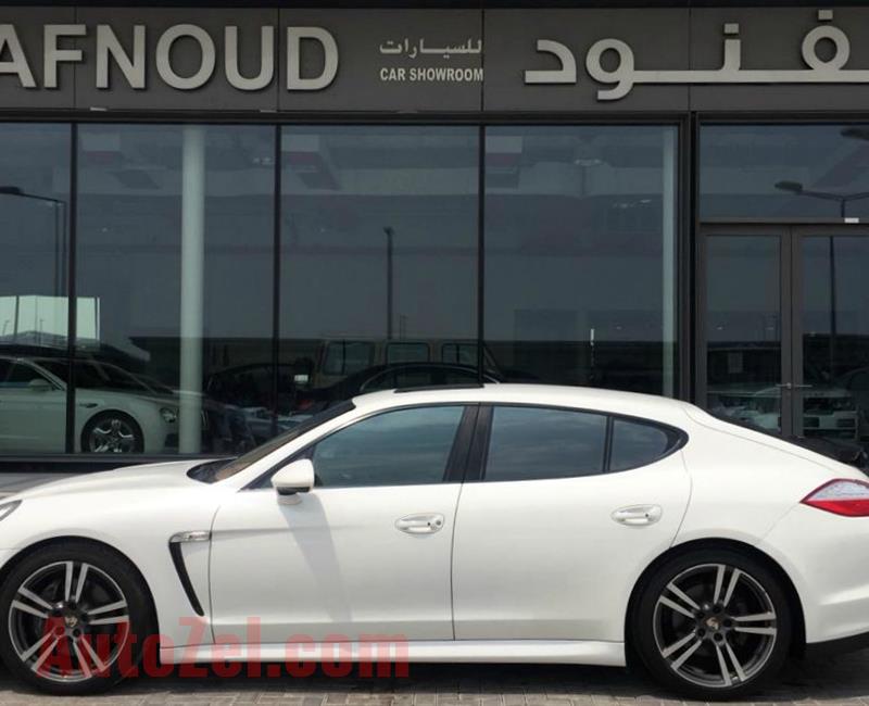 PORSCHE PANAMERA S- 2012- WHITE- 142 000 KM- GCC