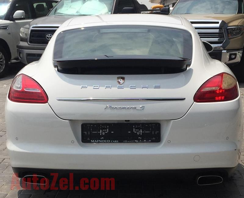 PORSCHE PANAMERA S- 2012- WHITE- 142 000 KM- GCC