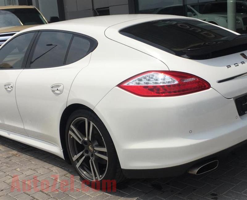 PORSCHE PANAMERA S- 2012- WHITE- 142 000 KM- GCC