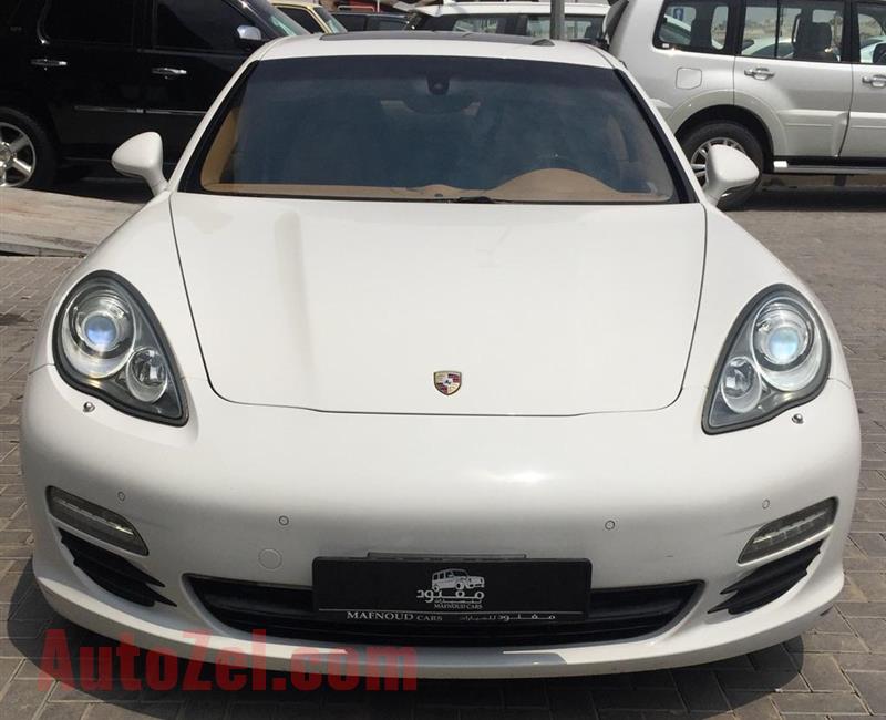 PORSCHE PANAMERA S- 2012- WHITE- 142 000 KM- GCC